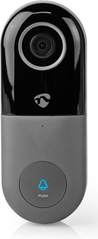 Nedis - Smart Videodeurbel - HD 720p - Wifi Verbinding - Nachtzicht