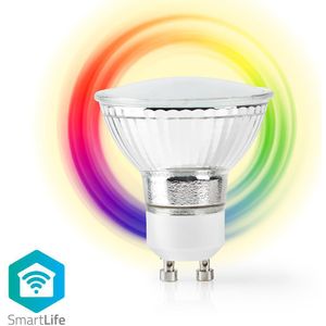Wi-Fi Smart LED-Lamp | Full-Colour en Warm Wit | GU10