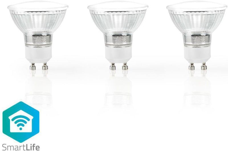 Nedis - Slimme Lamp - Draadloos - Wit - LED