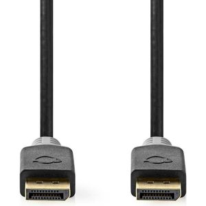 DisplayPort 1.4-Kabel | DisplayPort Male - DisplayPort Male | 2,00 m | Antraciet