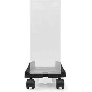Nedis PC-Standaard / Draai- en Kantelbaar / Verstelbare Breedte / 14.5 - 24.2 cm / 20kg / Kunststof / Metaal / Zwart