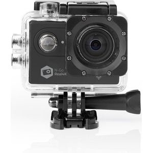 Nedis ACAM61BK Action Cam Real 4k Ultra Hd Wi-fi Waterproof Case