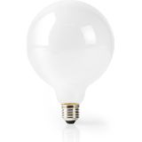 Nedis - Slimme Wifi E27 LED Filamentlamp - G125 - 5W - Warm Wit 2700K - Wit