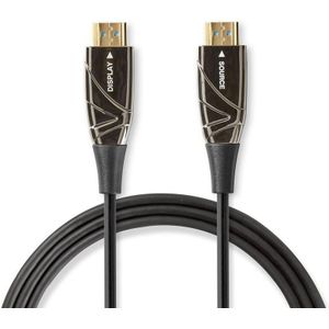 Nedis HDMI active optical cable (AOC) - HDMI2.0 (4K 60Hz + HDR) / zwart - 50 meter