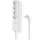 Nedis RF-stekker - 433 MHz - 3680 W - Randaarde stekker / Type F (CEE 7/7) - Wit