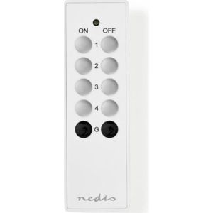 Nedis RF-Afstandsbediening - 4 Kanalen - Programmeerbare knoppen