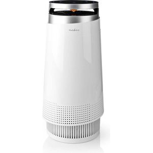 Nedis Luchtreiniger / Geschikt voor ruimtes tot: 20 Vierk meter / Clean Air Delivery Rate (CADR): 130 m/h / Luchtkwaliteitsindicator / Wit / Zwart