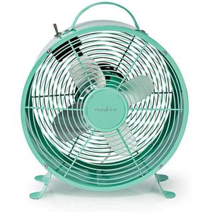 Retro Bureauventilator Turkoois