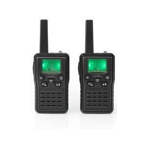 Nedis - WLTK1010BK - Walkietalkie - Zwart - 10 Km Bereik - 8 Kanalen