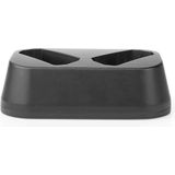 Nedis - Walkie-Talkie Oplaadbasis - Zwart - ABS - Geschikt voor WLTK1010BK