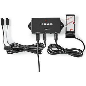Nedis Infrarood Extender voor Afstandsbediening Signaalbereik 3 Apparaten ABS Zwart