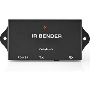 Nedis Infrarood Extender voor Afstandsbediening Signaalbereik 3 Apparaten ABS Zwart