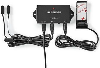 Nedis Infrarood Extender voor Afstandsbediening Signaalbereik 3 Apparaten ABS Zwart
