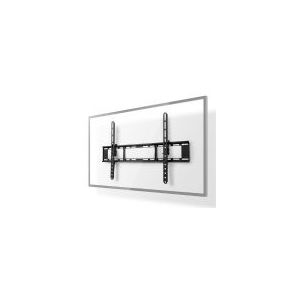 Nedis TVWM1151BK, 177,8 cm (70), 100 x 100 mm, 600 x 400 mm, 0 - 20°, Stahl, Schwarz