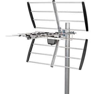 Nedis Buitenantenne - UHF - Ontvangstbereik: ≥50 km - LTE700 - Versterking: 12 dB - 75 Ohm - Antenne lengte: 700 mm - ABS / Aluminium