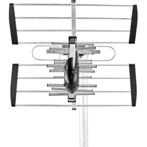 Nedis Buitenantenne - UHF - Ontvangstbereik: ≥50 km - LTE700 - Versterking: 14 dB - 75 Ohm - Antenne lengte: 841 mm - ABS / Aluminium