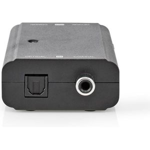 Nedis Toslink optisch - Coaxiaal S/P DIF converter - bi-directioneel - voeding via USB