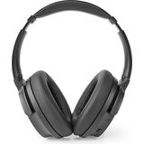 Nedis Draadloze Over-Ear Koptelefoon - 24 uur Batterijduur - Ingebouwde Microfoon - Drukbediening - Ruisonderdrukking - Spraakbesturing - Volumebediening