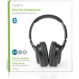 Draadloze Over-ear Koptelefoon | Maximale batterijduur: 20 uur | Ingebouwde microfoon | Drukbediening | Ondersteuning voor spraakbesturing | Volumebediening | Zwart