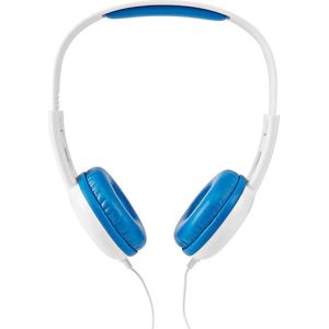 Nedis Bedrade On-ear Koptelefoon | 3,5 mm | 1.20 m | 82 dB | Blauw | 1 stuks - HPWD4200BU HPWD4200BU