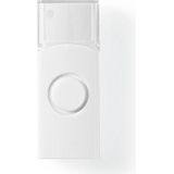 Nedis - Draadloze Deurbelset - Wit - Instelbaar Volume - Netvoeding