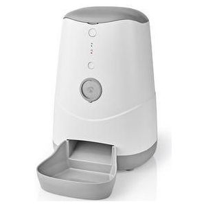 Nedis - WIFIPET10CWT - Slimme Voerdispenser - Wit - 3,7 Liter