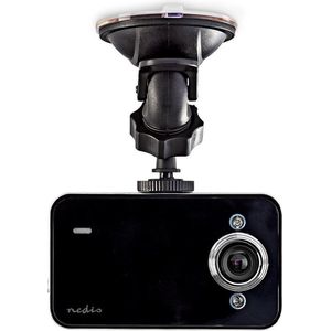 Nedis Dash Cam | 720p@30fps | 3.0 MPixel | 2.4 " | LCD | 1 stuks - DCAM06BK DCAM06BK