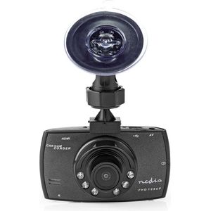 Nedis Dash Cam | 1080p@30fps | 12.0 MPixel | 2.7 " | LCD | 1 stuks - DCAM11BK DCAM11BK