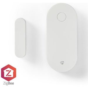 Nedis SmartLife Slimme Deur/Raam Sensor - Zigbee 3.0 - Batterij Gevoed - Android / IOS - Wit