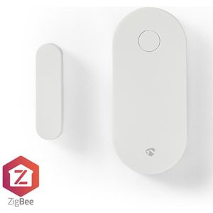 Slimme Deur/Raam Sensor - Zigbee 3.0 - Batterij Gevoed - Android / IOS - Wit