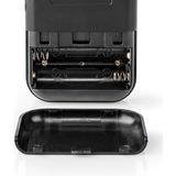 Nedis - Draagbare Noodradio - AM/FM - Zwart - Compact