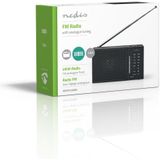 FM/AM Radio 1,5 W Taschenformat Schwarz - Nedis