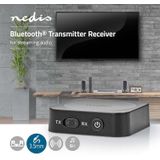 Nedis - Bluetooth Audio Receiver/Transmitter - Zwart - Compact