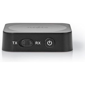 Nedis - Bluetooth Audio Receiver/Transmitter - Zwart - Compact