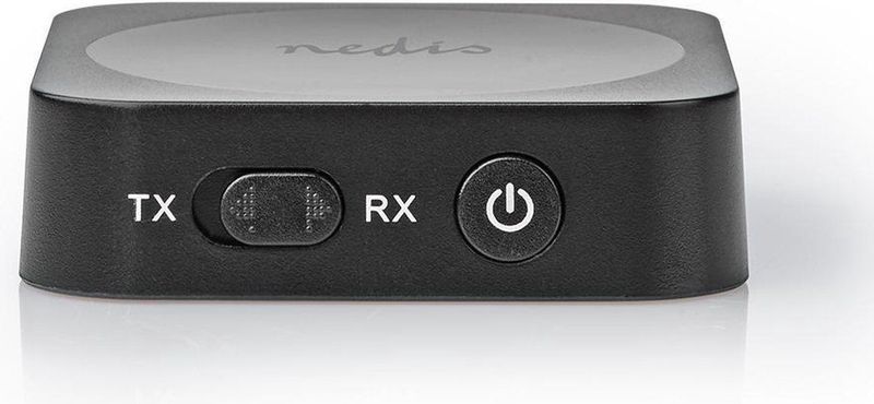 Nedis - Bluetooth Audio Receiver/Transmitter - Zwart - Compact
