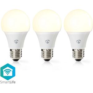 Slimme Lampen - Draadloos - Wit - Set van Drie