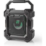 Nedis - Portable Bluetooth Partyspeaker - Zwart - 5W - Draagbare Speaker