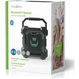 Nedis - Portable Bluetooth Partyspeaker - Zwart - 5W - Draagbare Speaker