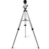 Telescoop - Diafragma: 70 mm - Brandpuntsafstand: 700 mm - Finderscope: 5 x 24 - Maximale werkhoogte: 125 cm - Tripod - Wit/Zwart