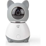 Nedis SmartLife Wi-Fi IP camera met klimaatsensor voor binnen / draaien en kantelen / HD 1080p