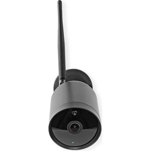 Slimme Wifi IP-Camera Voor Buiten - Full HD - Micro SD en Cloud Opslag - met Nachtzicht - Zwart