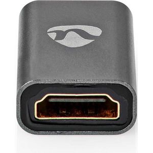 HDMI-Repeater - 20 m - 4K@30Hz - 10.2 Gbps - Aluminium - Gun Metal Grijs