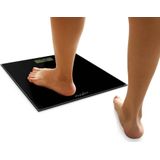 Nedis Personenwaage / Digital Schwarz Gehärtetes Glas Max. Wiegekapazität: 150 kg 1 St
