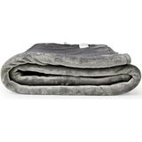 Luxe Elektrische Overdeken - Grijs - 200 x 180 centimeter - 9 Warmtestanden