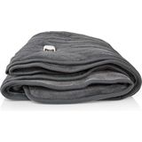 Luxe Elektrische Overdeken - Grijs - 200 x 180 centimeter - 9 Warmtestanden