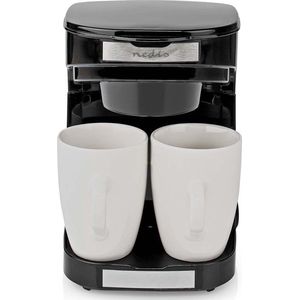Nedis Koffiezetapparaat - Filter Koffie - 0.25 l - 2 Kopjes - Zwart