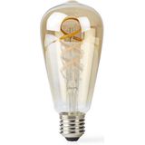 Nedis - SmartLife Wi-Fi Filamentlamp - ST64 - E27 - Volledige Kleuren