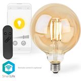 Nedis - Smart LED Filament Lamp - E27 - 125 mm - 7 W - 806 lm