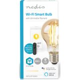 Wi-Fi Smart LED Filament Lamp - E27 - A60 - 7 W - 806 lm