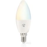 Wi-Fi - Smart LED-Lamp - Warm- tot Koud-Wit - E14 - Draadloos